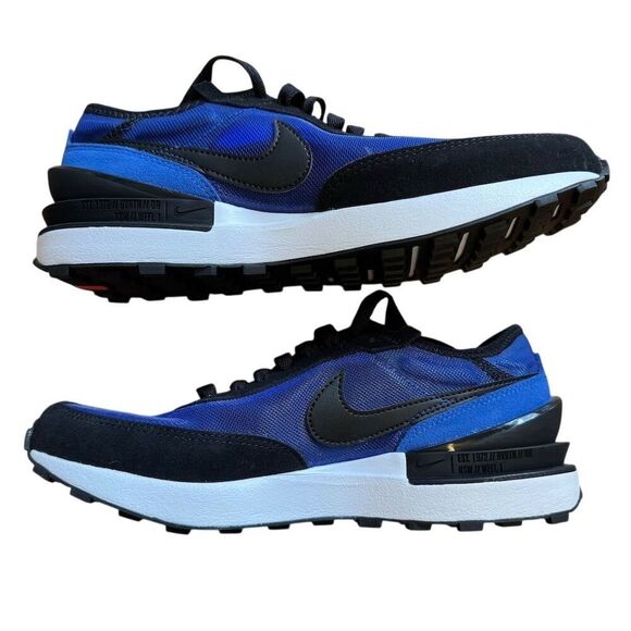 Nike Waffle One Racer Blue Size 5 Youth / 6.5 Women's - Picture 5 of 9